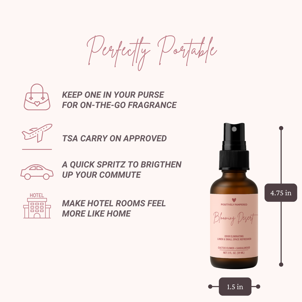 Blooming Desert Room Spray Portable