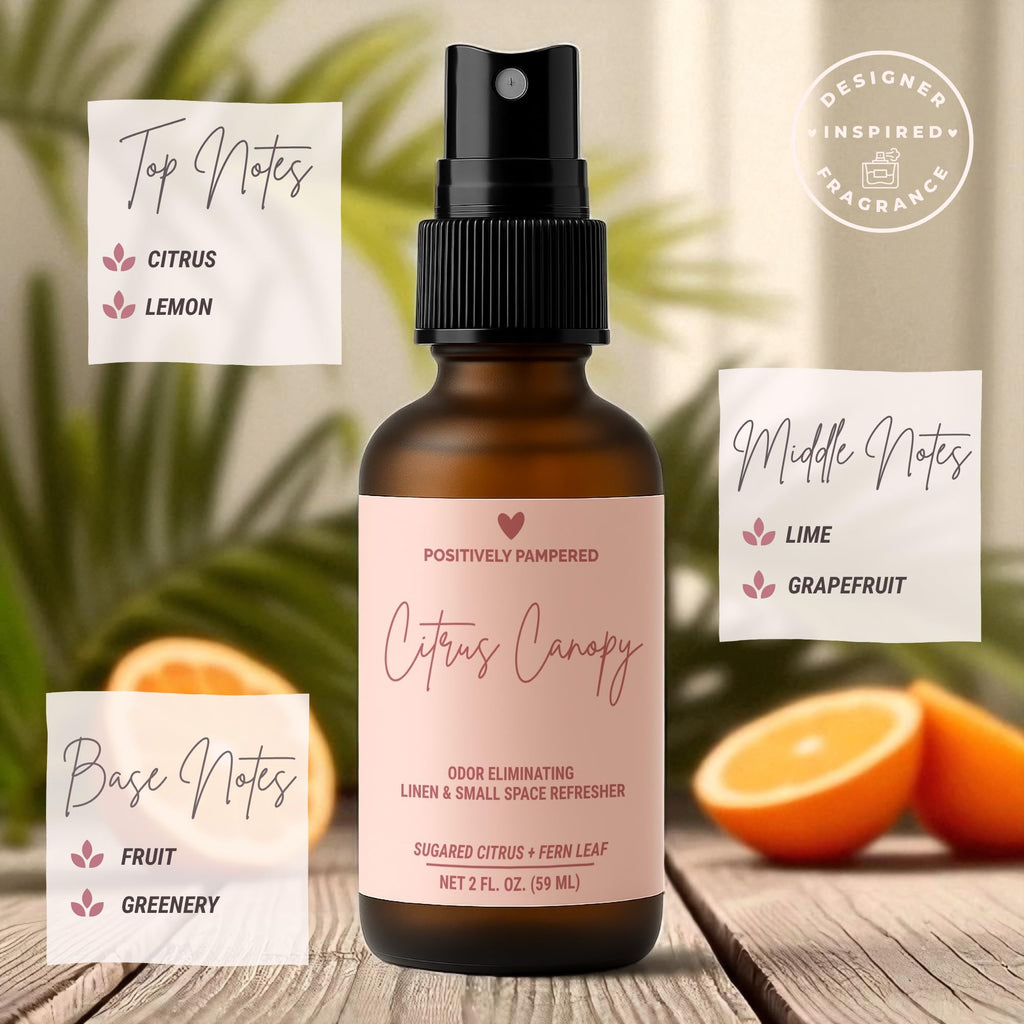 Citrus Canopy Room Spray Scent Notes