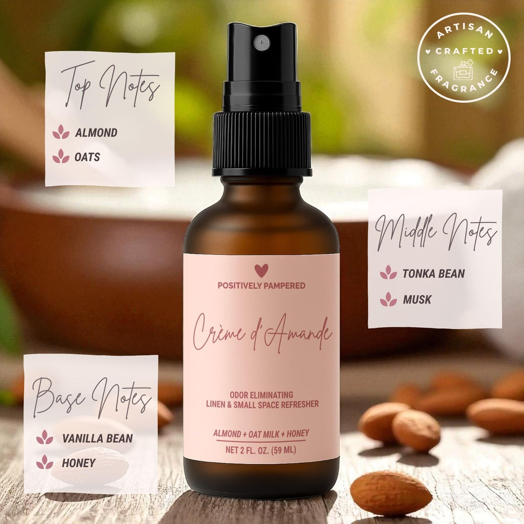 Creme d'Amande Rooms Spray Scent Notes