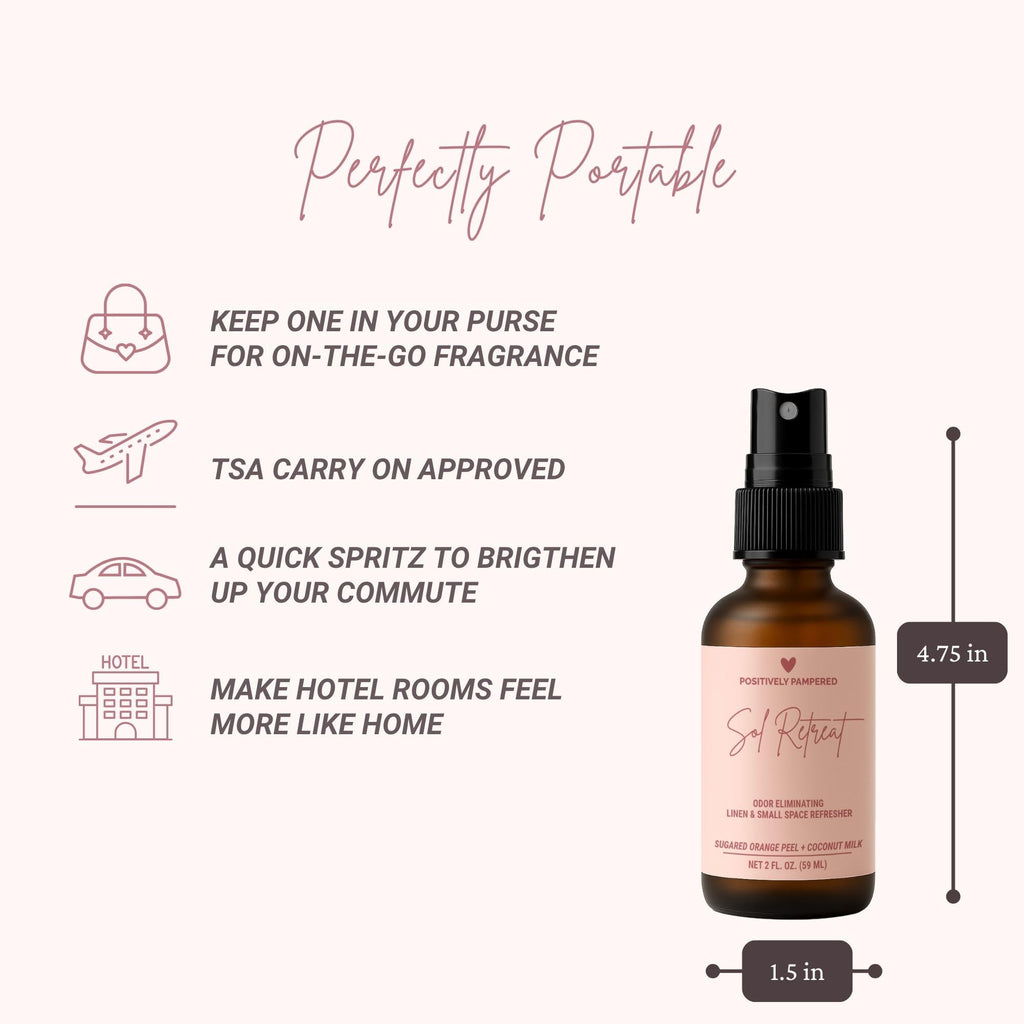 Sol Retreat Room Spray Portable