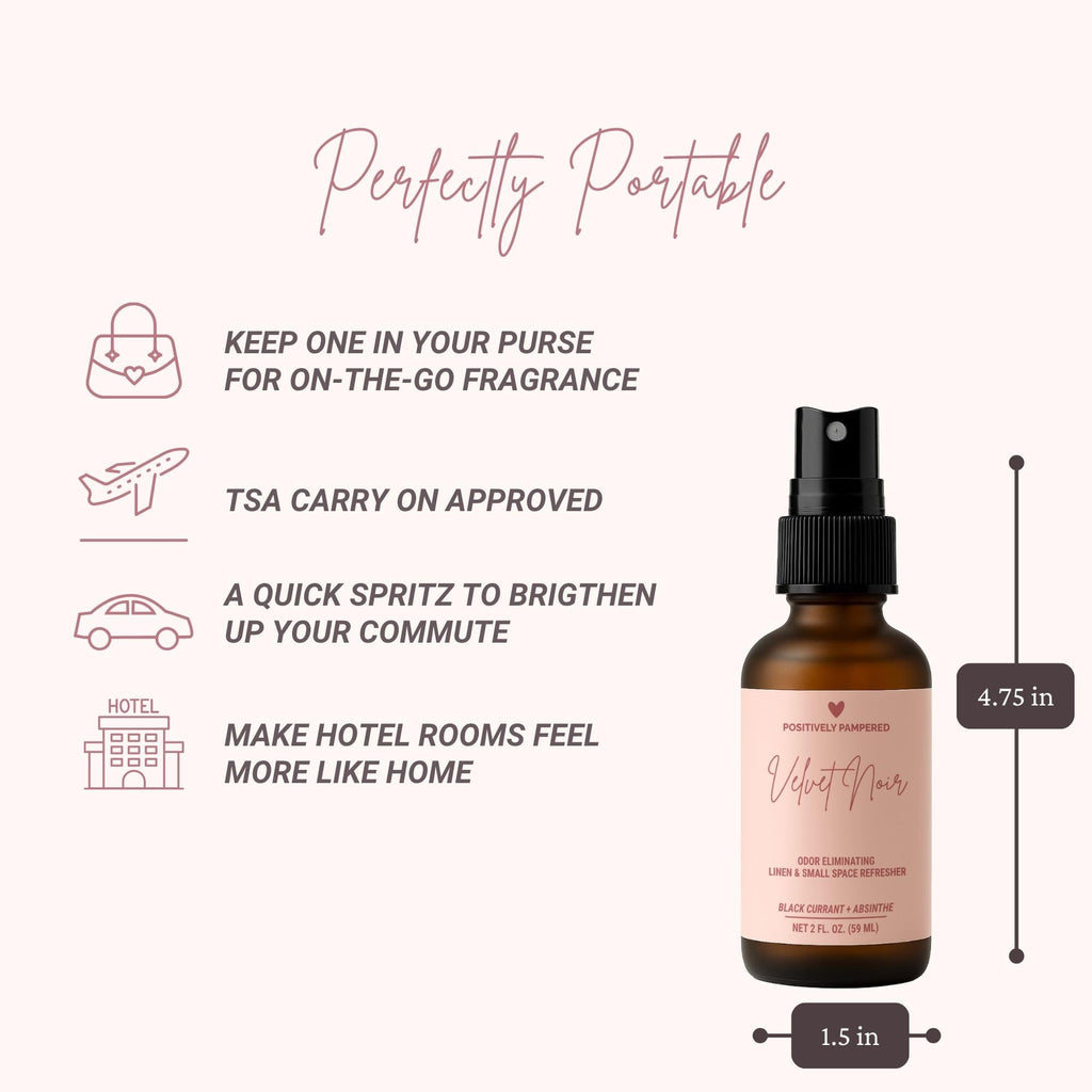 Velvet Noir Room Spray Portable