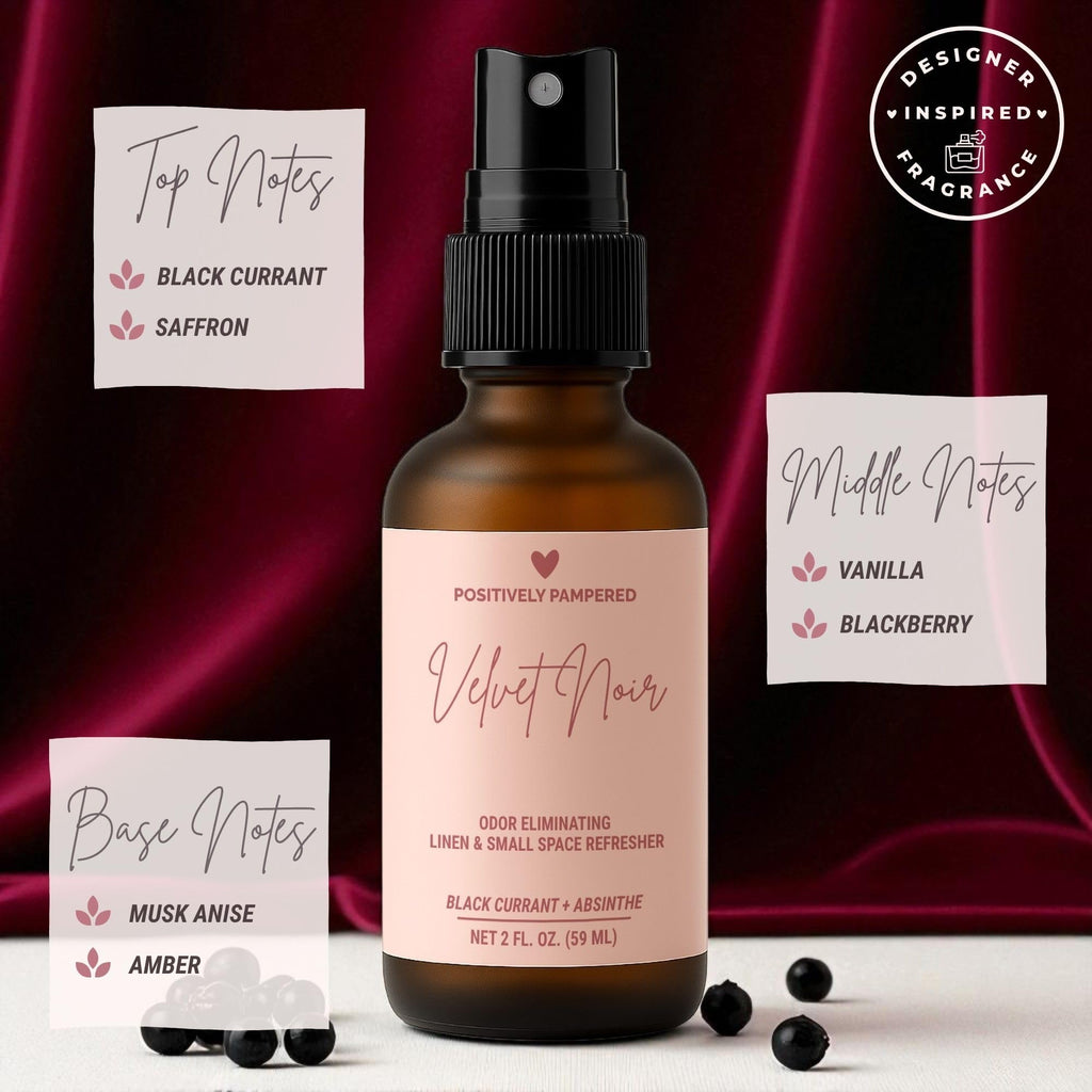 Velvet Noir Room Spray Scent Notes